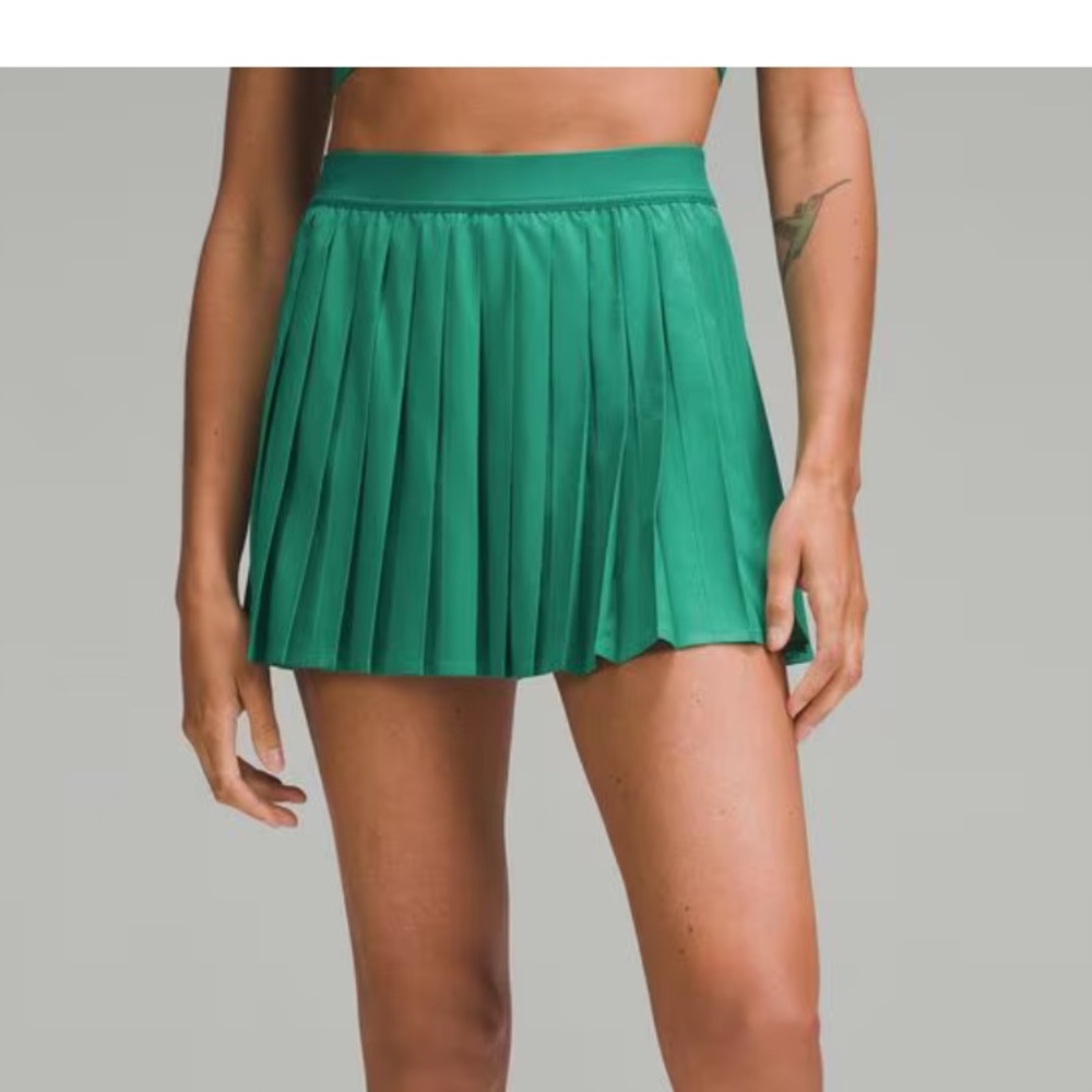 Lululemon High-Rise Pleated Tennis Skirt